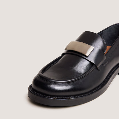 Mocassins à bouts arrondis