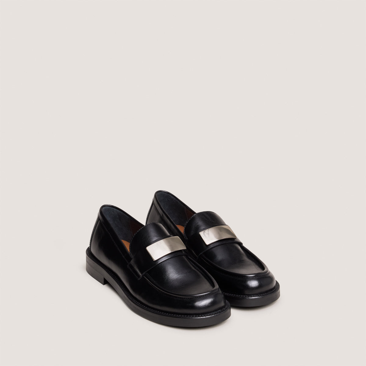 Mocassins à bouts arrondis