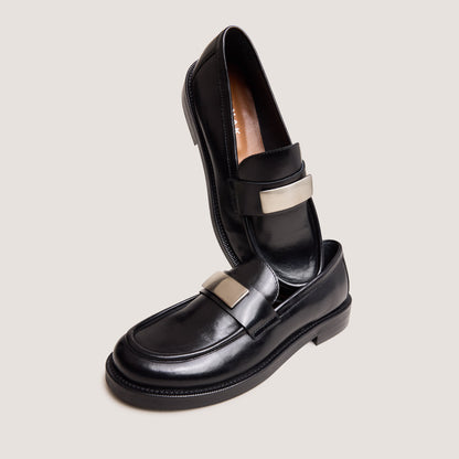 Mocassins à bouts arrondis